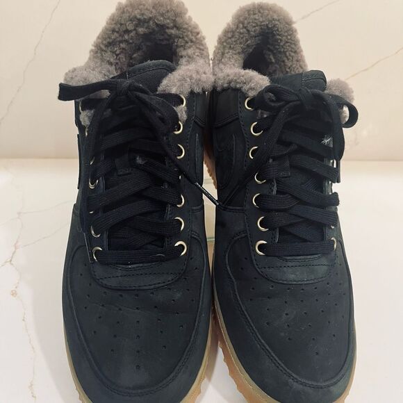 Nike Air Force 1 Black Thunder Grey Gum - Picture 10 of 12